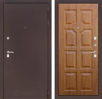 Входная дверь Классик антик медный 17