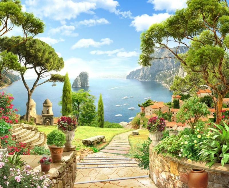 Фреска Современный Графический Дизайн 44042