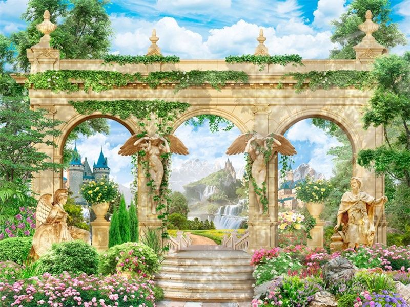 Фреска Современный Графический Дизайн 44530