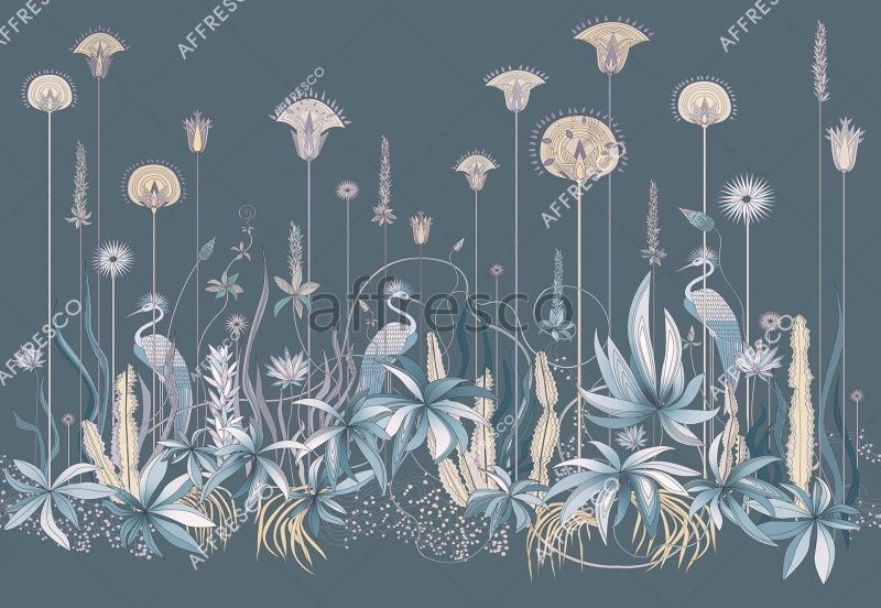 Фреска Танец павлинов, арт. ID139344