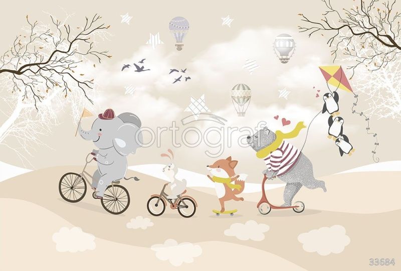 Фреска Покатушки Art.33684