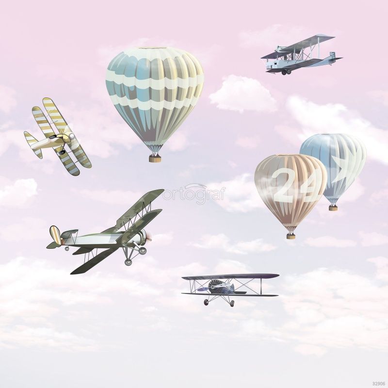 Фреска Самолетики Art.32906