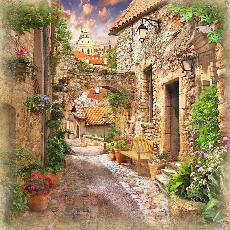 Фреска Современный Графический Дизайн 44231