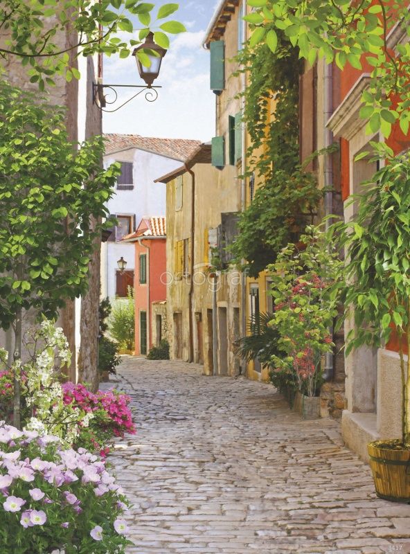 Фреска Средиземноморская улочка Art.3417