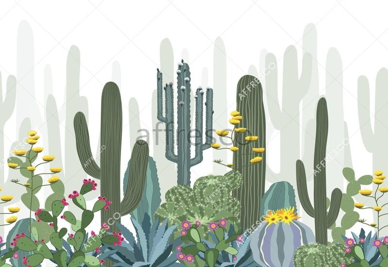 Фреска Дикий запад, арт. ID139428