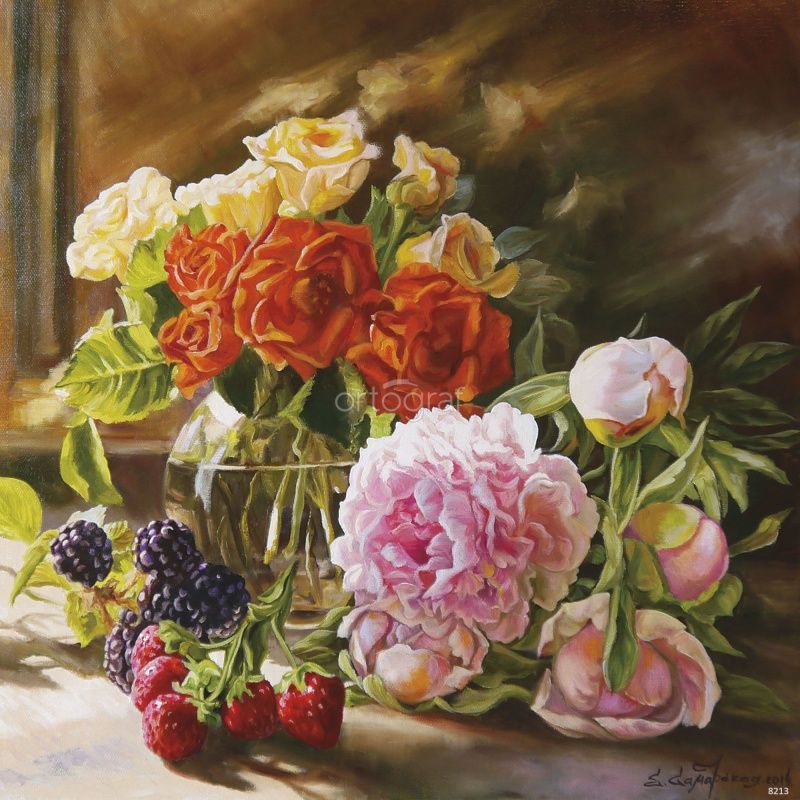 Фреска Цветочно-ягодное Art.8213