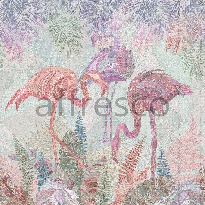 Фреска Фламинго, арт. ID136171