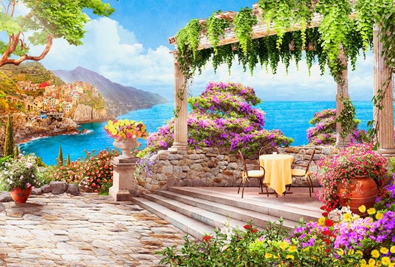 Фреска Современный Графический Дизайн 44467