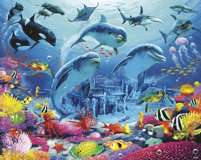 Фреска Тайны глубин Art.5524