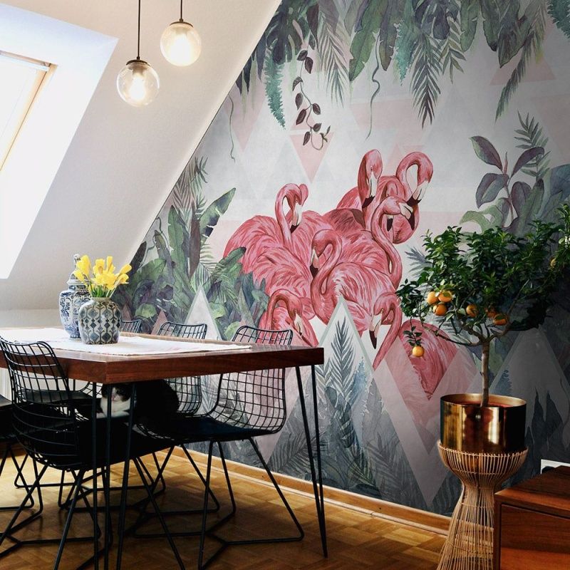 Фреска FLAMINGO