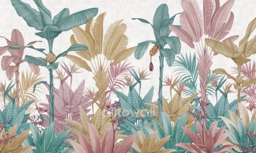 Фреска Экзотический рай