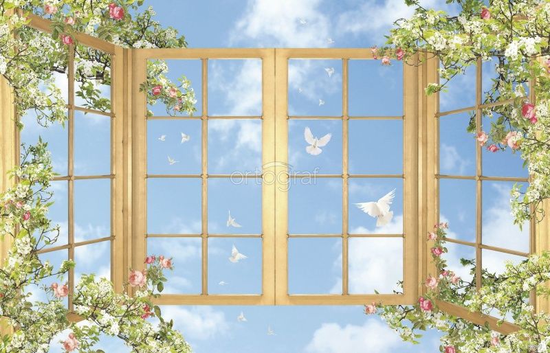 Фреска Потолок Art.3897