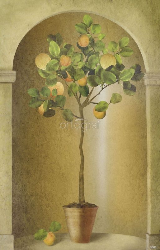 Фреска Персиковое дерево Art.3601