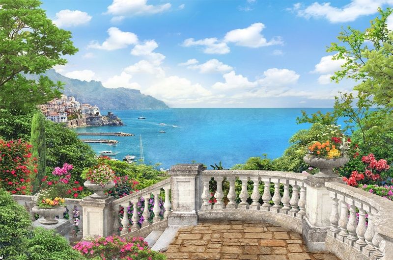 Фреска Современный Графический Дизайн 50071