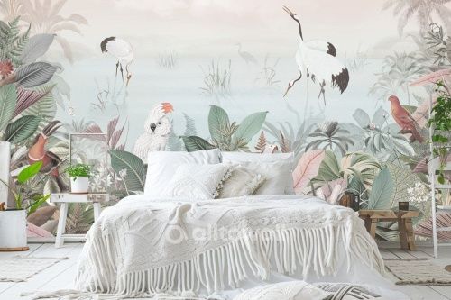 Фреска Рассветный пейзаж