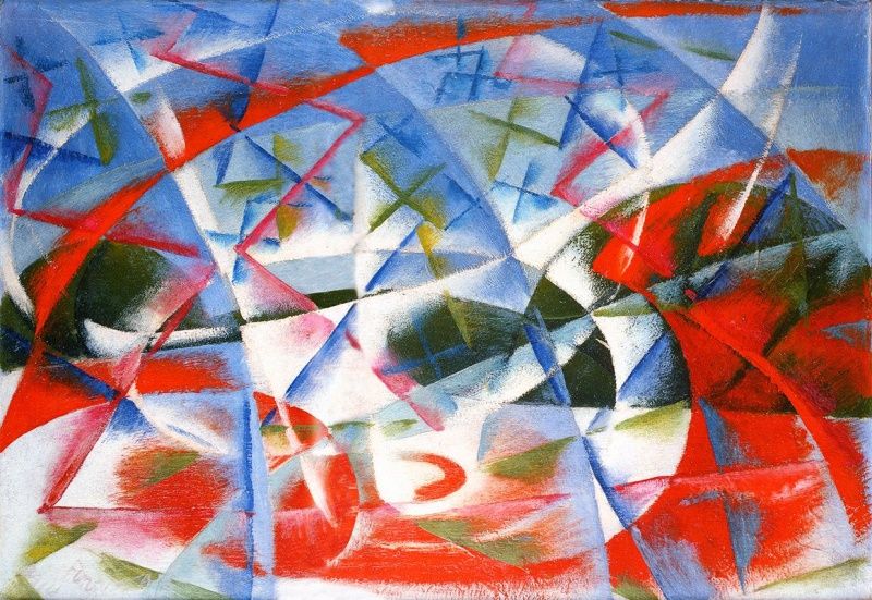 Фреска Абстракция 0052