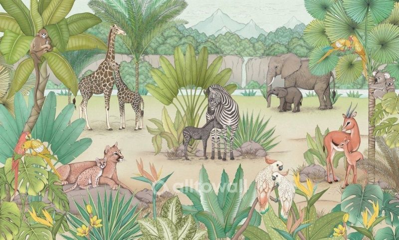 Фреска Мама и малыш-1