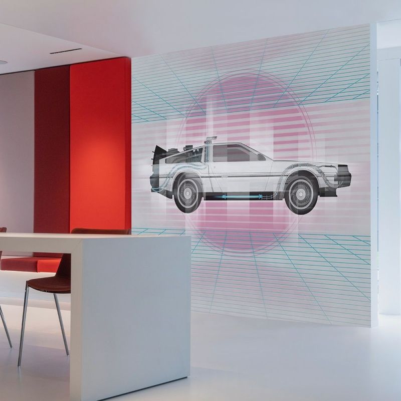 Фреска BACK TO THE FUTURE