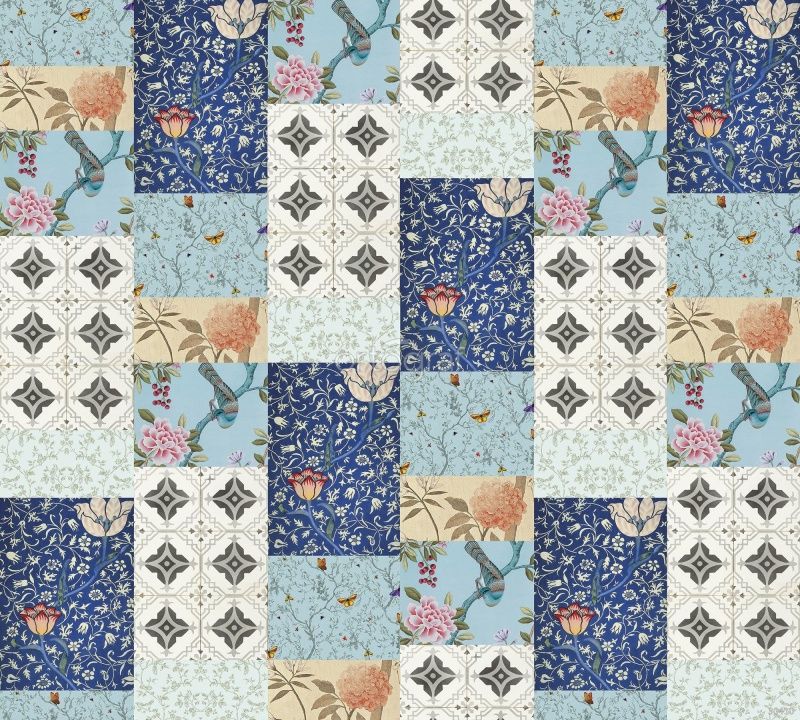 Фреска Пэчворк с разными плитками Art.30410