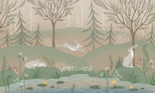 Фреска На опушке леса-2