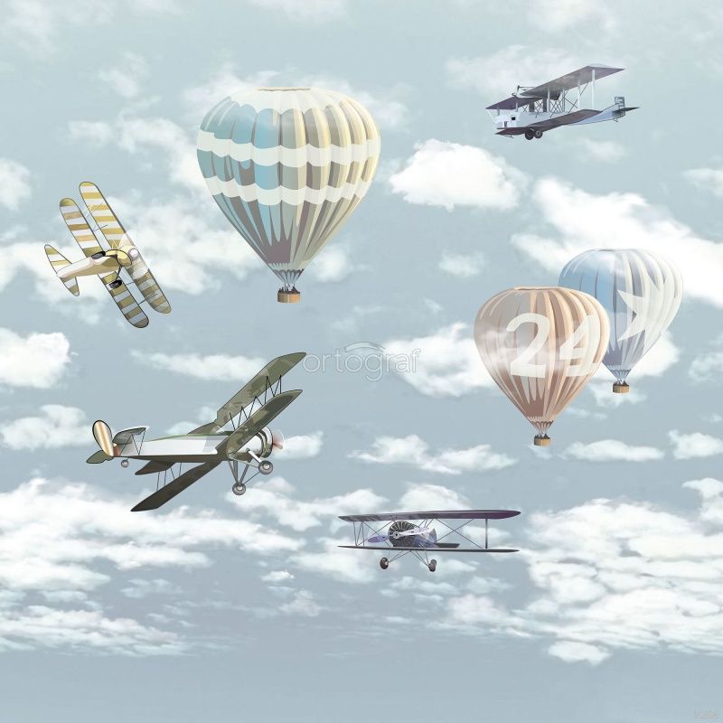 Фреска Самолетики Art.32904