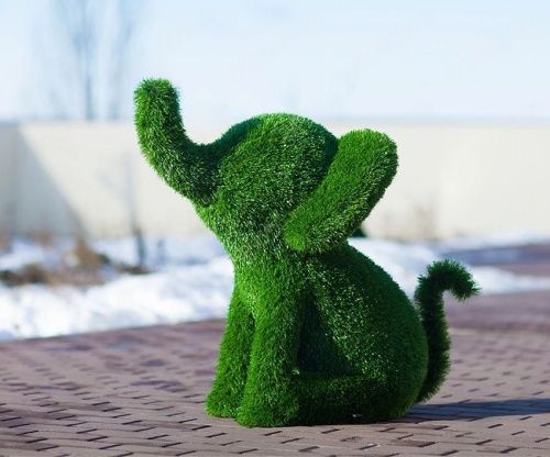 Слоник с поливом