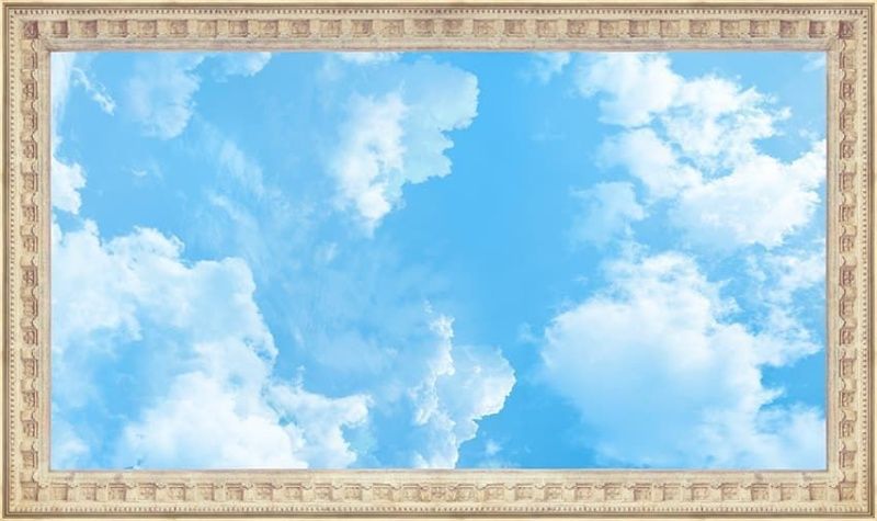 Фреска Потолок под открытым небом