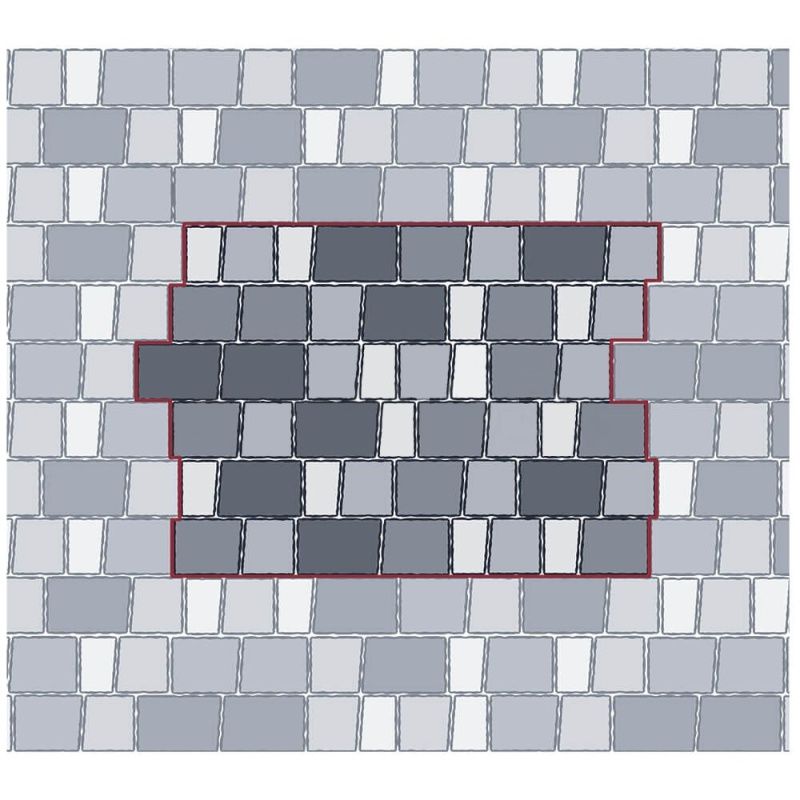 Тротуарная плитка STEINGOT Гранито Сафари Верхний прокрас 60 мм