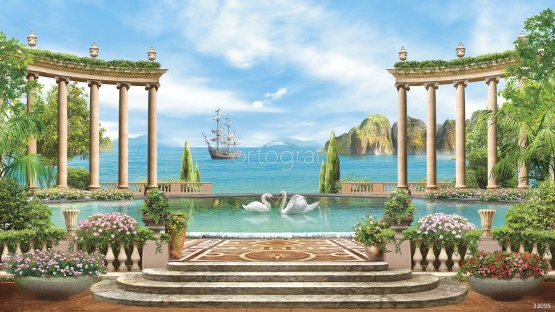 Фреска Парк в бухте Art.33095