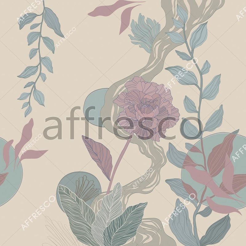 Фреска Цветочный дурман, арт. ID139392