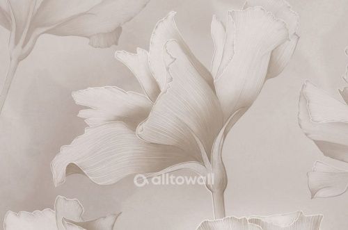 Фреска Нежные альстромерии