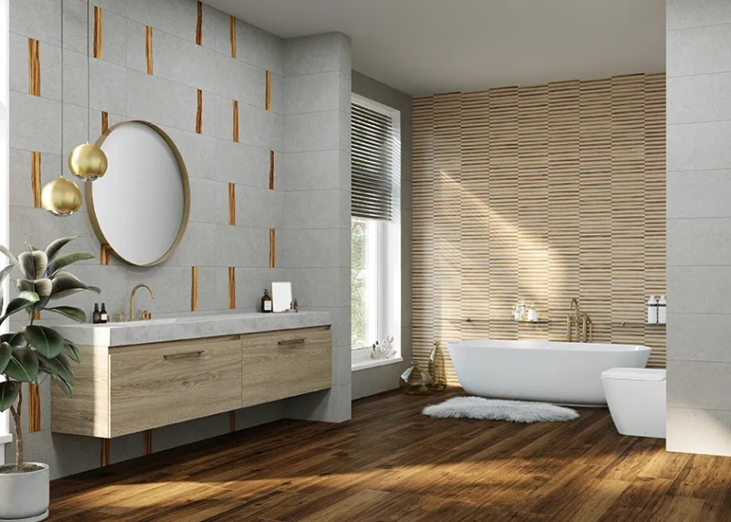 Керамическая плитка Creto Chloe 30х90