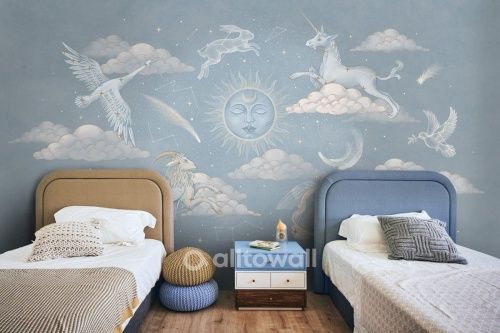 Фреска Созвездия зодиака-1