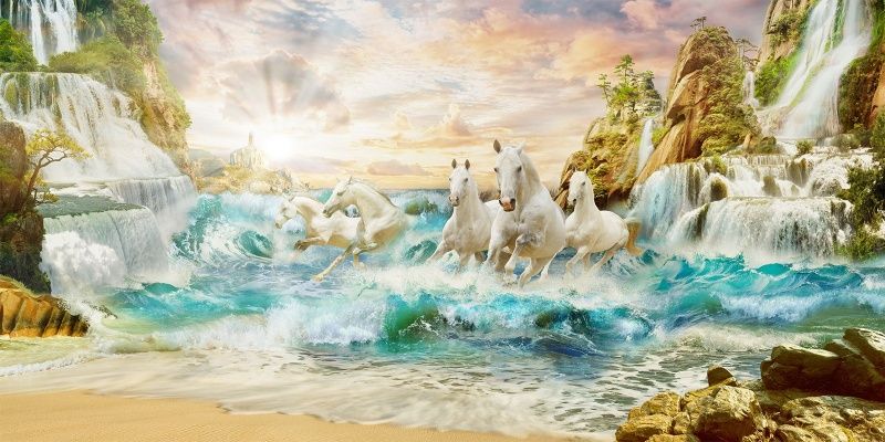 Фреска Современный Графический Дизайн 50079