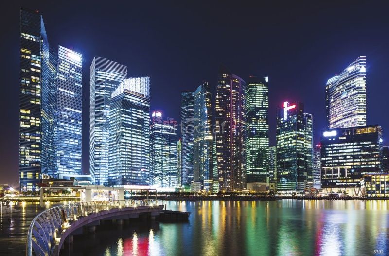 Фреска Сингапур Art.5392