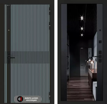 Входная дверь Иссида с Зеркалом тонированным Максимум