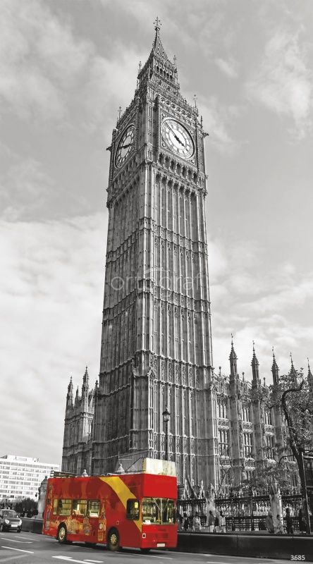 Фреска Улица Лондона утром Art.3685