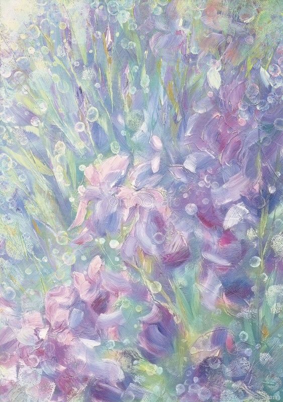 Фреска Ирисы Art.8013
