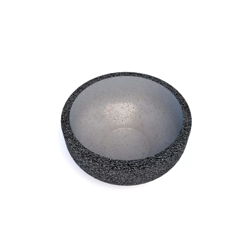 Вазон бетонный уличный Альпина (фактура габбро-диабаз)