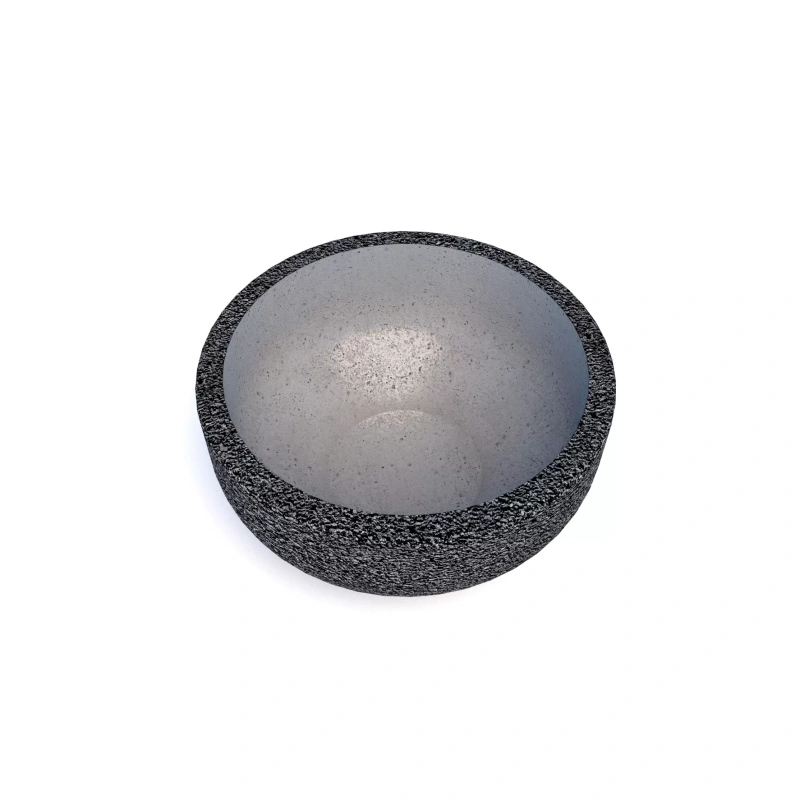 Вазон бетонный уличный Альпина (фактура габбро-диабаз)