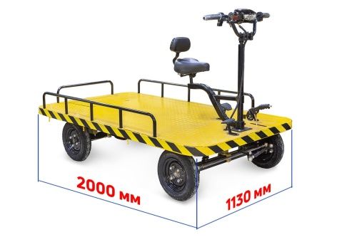 Платформенная тележка электрическая RuTrike СКЛАД 2000