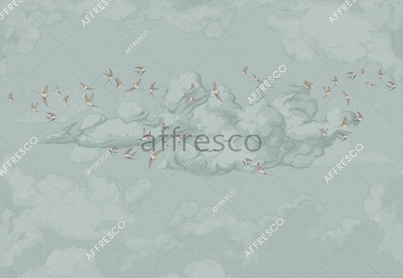 Фреска Гонимые ветром, арт. ID139481