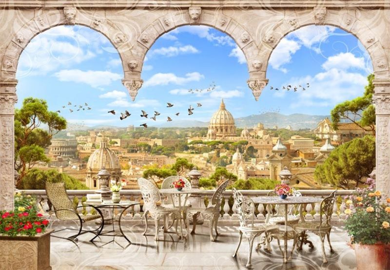 Фреска Современный Графический Дизайн 44127