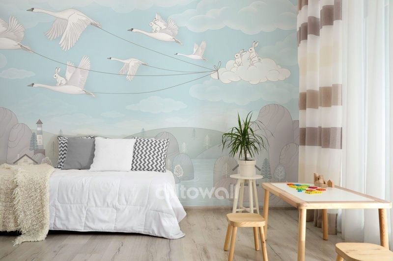 Фреска Озёрный край-2