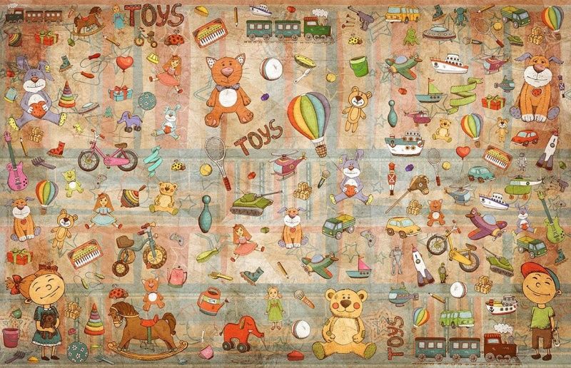 Фреска Детские B023