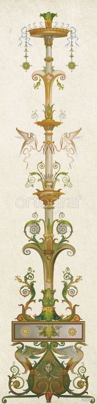 Фреска Фриз Art.30057