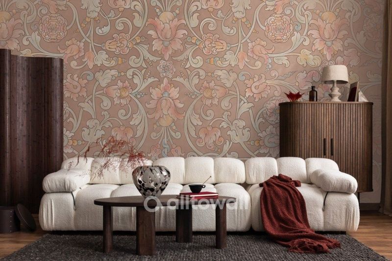 Фреска Старинные узоры-3