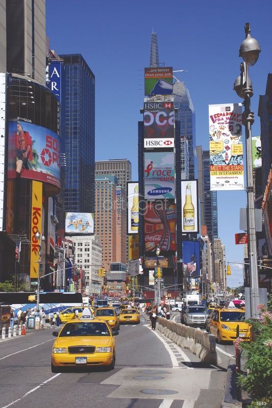 Фреска Такси и небосреб Art.3341