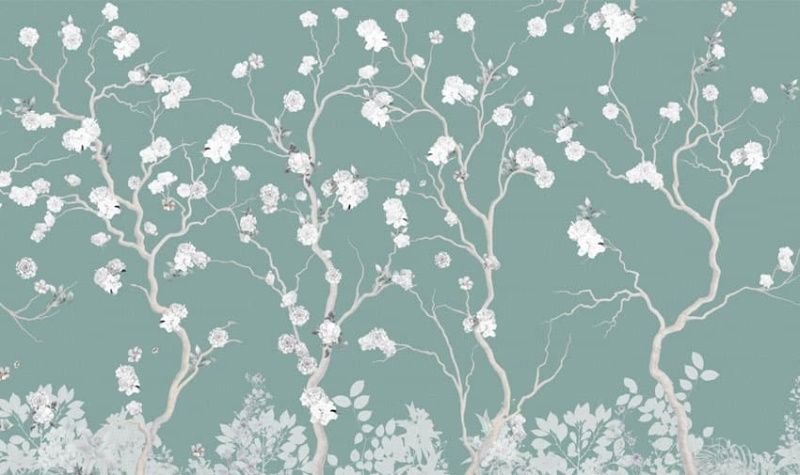 Фреска Цветы, цветочная коллекция арт. f_414