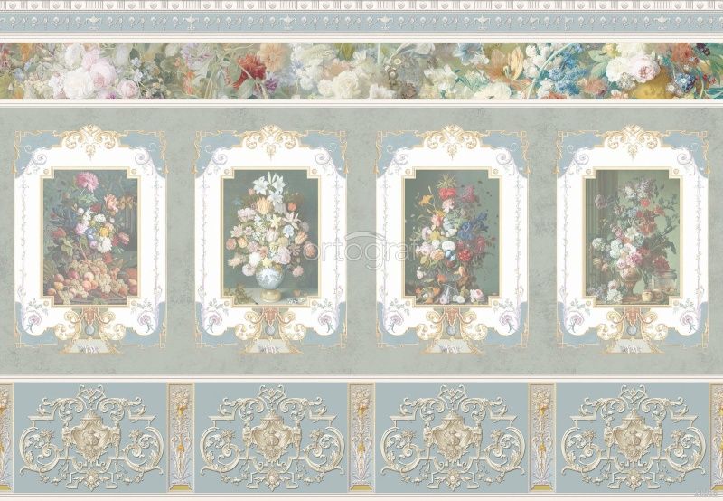 Фреска Тарасова Арина "Интерьер" Art.21026